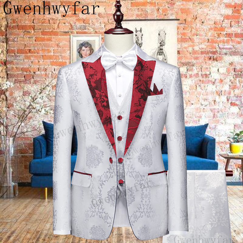 Latest Men Formal Wear - Gwenhwyfar 남성용 블레이저 수트 슬림핏 2