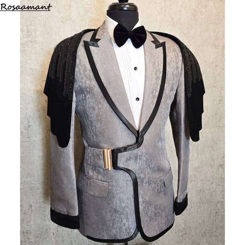 Latest Men Formal Wear - 최신 정장 2피스 세트 남성용 포멀