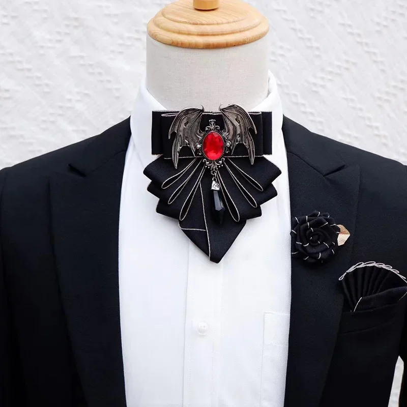 Men Formal Wear With Tie - 남자의 나비 넥타이 브로치 세트 영국