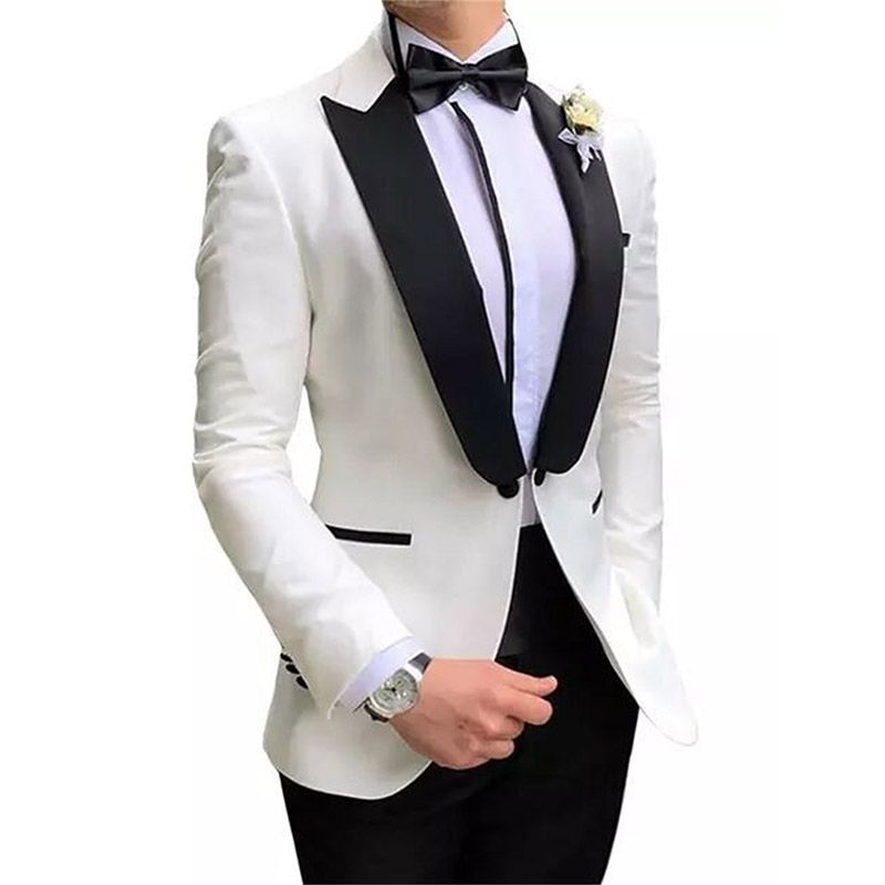 Latest Men Formal Wear - 최신 클래식 2피스 웨딩 수트 남성용