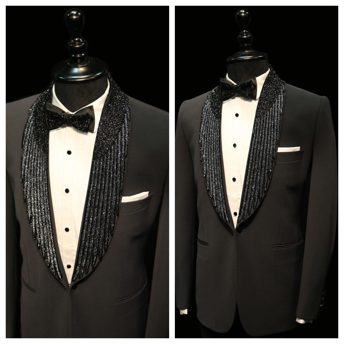 남성용 모던 맞춤형 웨딩 수트 2피스 블레이저 팬츠 숄 - Men Formal Wear Modern 리뷰 및 가격