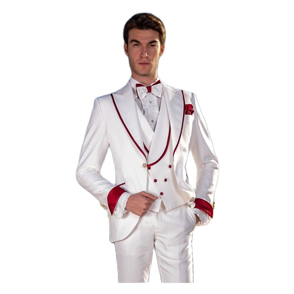 맞춤형 제작 남성 정장 웨딩 턱시도, 피크 라펠 블레이 - Men Formal Party Wear Dress 리뷰 및 가격