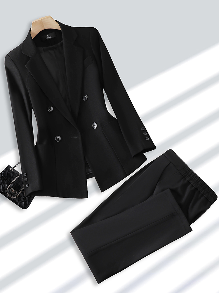 여성용 정장 바지 정장, 사무용 비즈니스 작업복 블레이 - Formal Wear For Men Black Suit 리뷰 및 가격