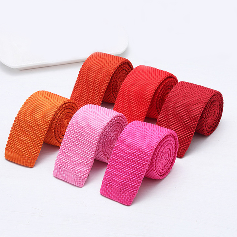 6cm 솔리드 블랙 화이트 니트 넥타이 남성용 포멀 패 - Men Formal Wear With Tie 리뷰 및 가격
