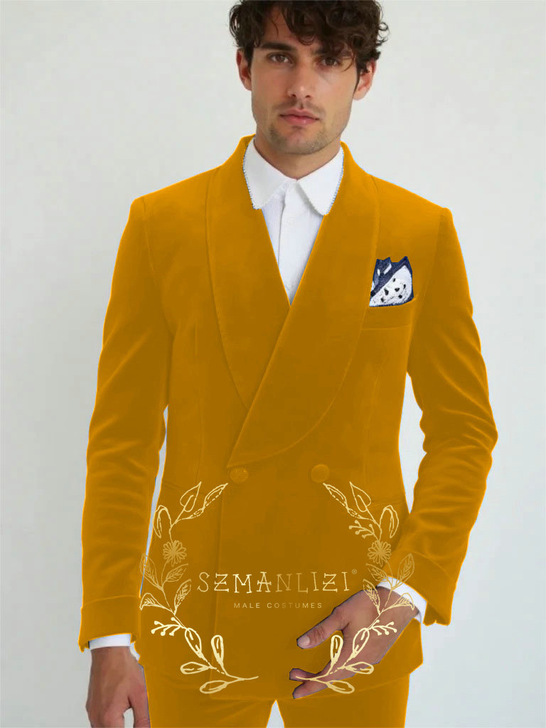 최신 코트 팬츠 디자인 남성 스모킹 블레이저 블루 벨벳 - Latest Men Formal Wear 리뷰 및 가격