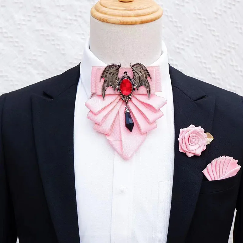 남자의 나비 넥타이 브로치 세트 영국 한국어 정장 드레 - Men Formal Wear With Tie 리뷰 및 가격