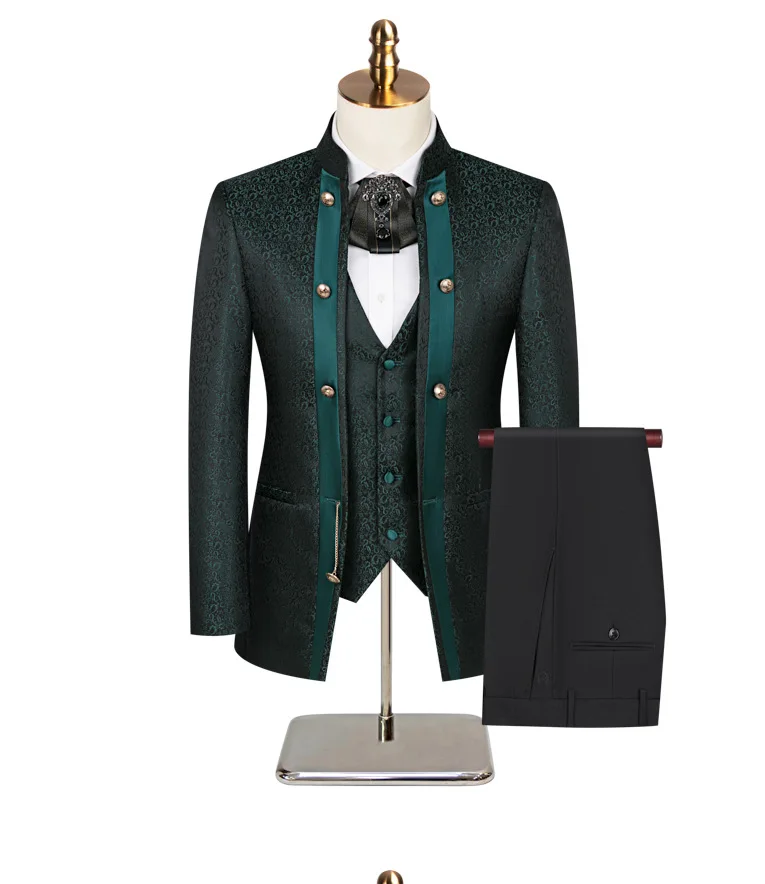 남자를위한 현대 맞춤형 웨딩 정장 2 조각 블레이저 바 - Men Formal Wear Modern 리뷰 및 가격