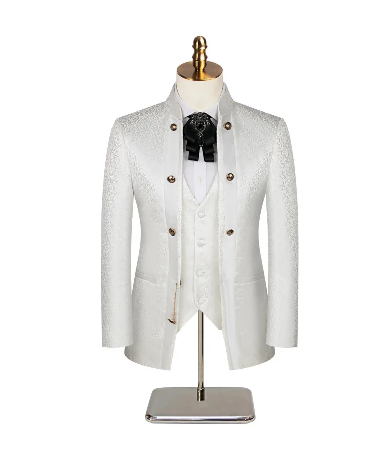남자를위한 현대 맞춤형 웨딩 정장 2 조각 블레이저 바 - Men Formal Wear Modern 리뷰 및 가격